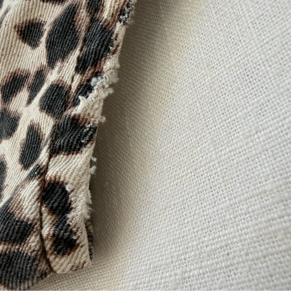 One Teaspoon Leopard Print Zip-Up Romper- women’s Large - Picture 10 of 11